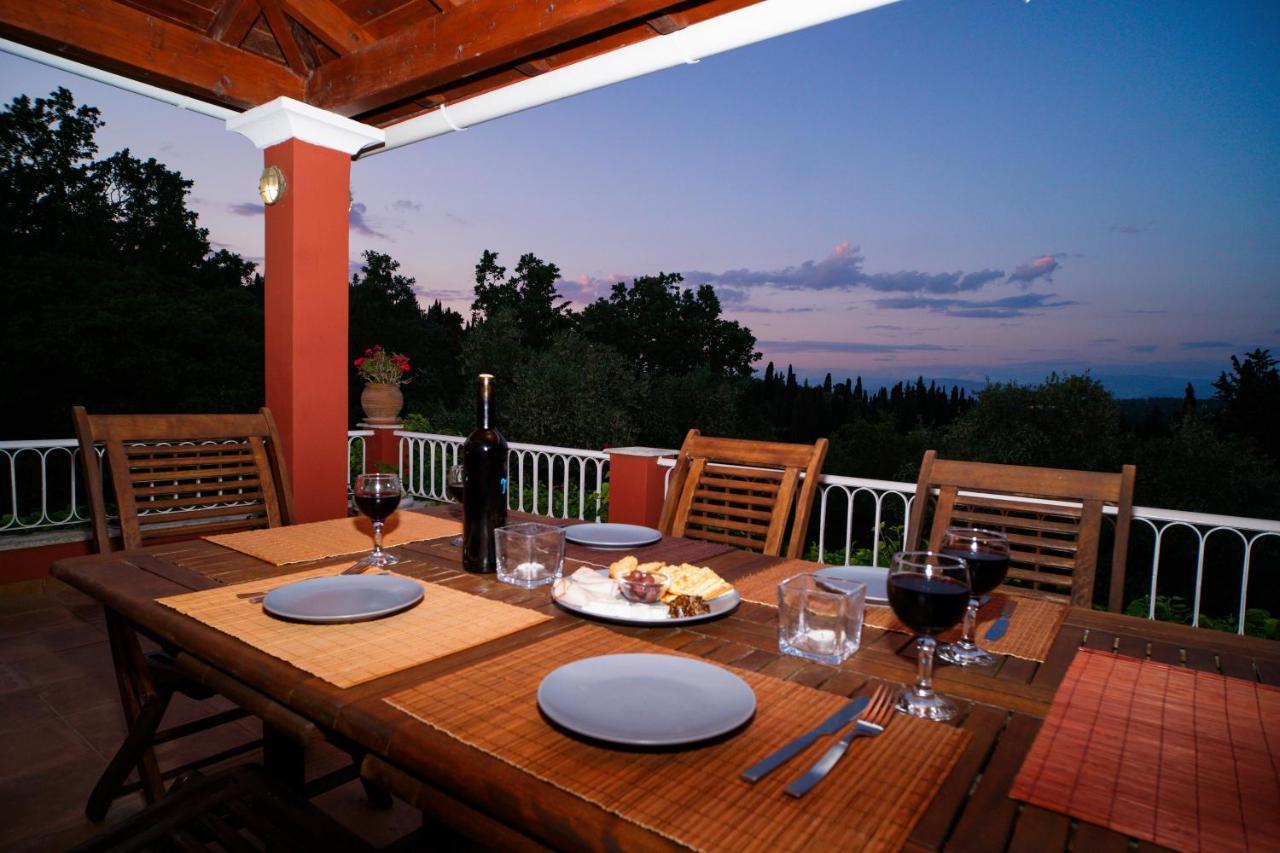 Kynopiástai Postatiko Holiday Home Central Corfu מראה חיצוני תמונה